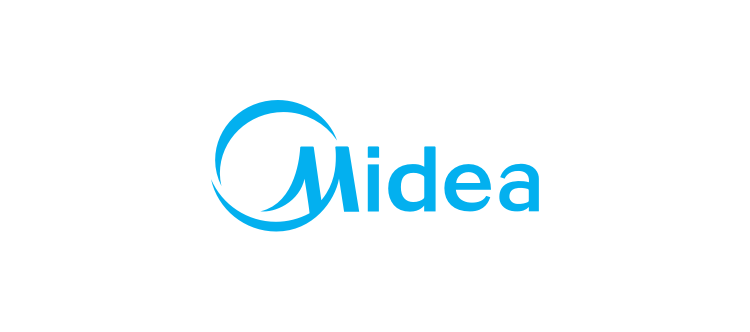 Logo oficial de Midea